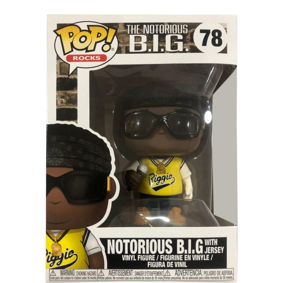Ro X Pop Funko Notorious B.i.g W Jersey: Notorious B.i.g 